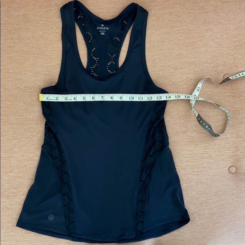 Athleta racer back workout tank top